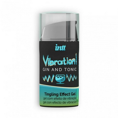 intt Vibration! Διεγερτικό Gel με Άρωμα Gin & Tonic 15ml