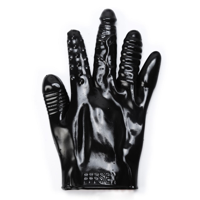 Ερωτικό Γάντι Πολλαπλών Λειτουργιών - Glove Magic Sex Glove Fingering Dildo - Μαύρο