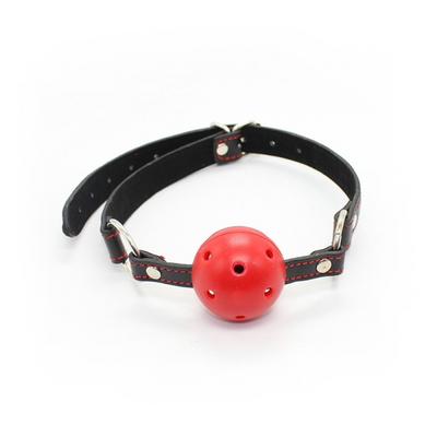 Ball Gag με Λουράκι Καρδιά - Ρομαντικό BDSM Look - Με καρδιές