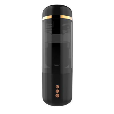 Lilo USB Ηλεκτρική Αντλία Αναρρόφησης Επιμήκυνσης Πέους - Αυνανιστής Επαναφορτιζόμενος Αδιάβροχος με 10 Λειτουργίες Δόνησης Masturbator με Δόνηση Black