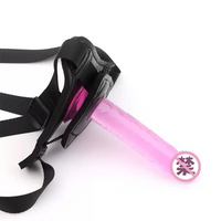 Strap-On με Ροζ Ομοίωμα Πέους