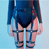 Σέξι Δερμάτινο Bondage Ρούχο