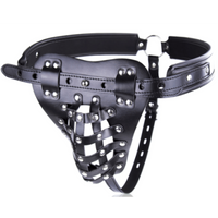 Κλουβί πέους δερμάτινο εσώρουχο