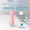 Ava Small – Ισχυρός Σιλικονούμενος Wand Massager - Ροζ, Επαναφορτιζόμενος