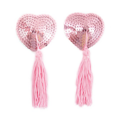 Καλύμματα Θηλής Καρδιά - Ροζ