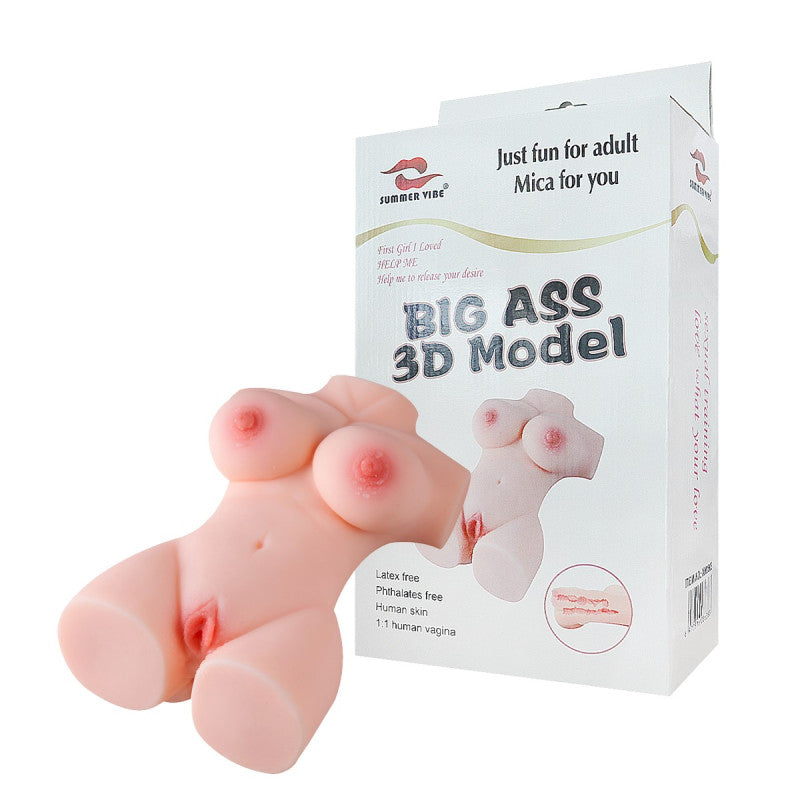 Ρεαλιστικός 3D Masturbator με Πλούσιους Γοφούς & Κόλπο