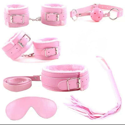 BDSM Set Δεσίματος Ρόζ 7 Τεμαχίων