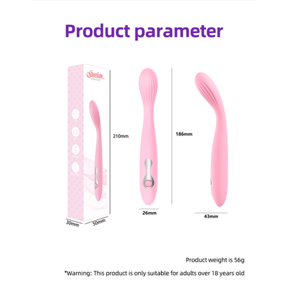 Δονητής με 10 διαφορετικά προγράμματα επαναφορτιζόμενό Αδιάβροχος σε απαλό Ροζ χρώμα ￼￼