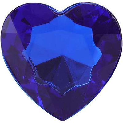 Πολύχρωμη Πρωκτική Σφήνα (Small) με Μπλε σκούρο διαμάντι￼