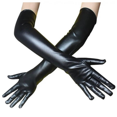 Γάντια Σατέν μήκους Αγκώνα￼