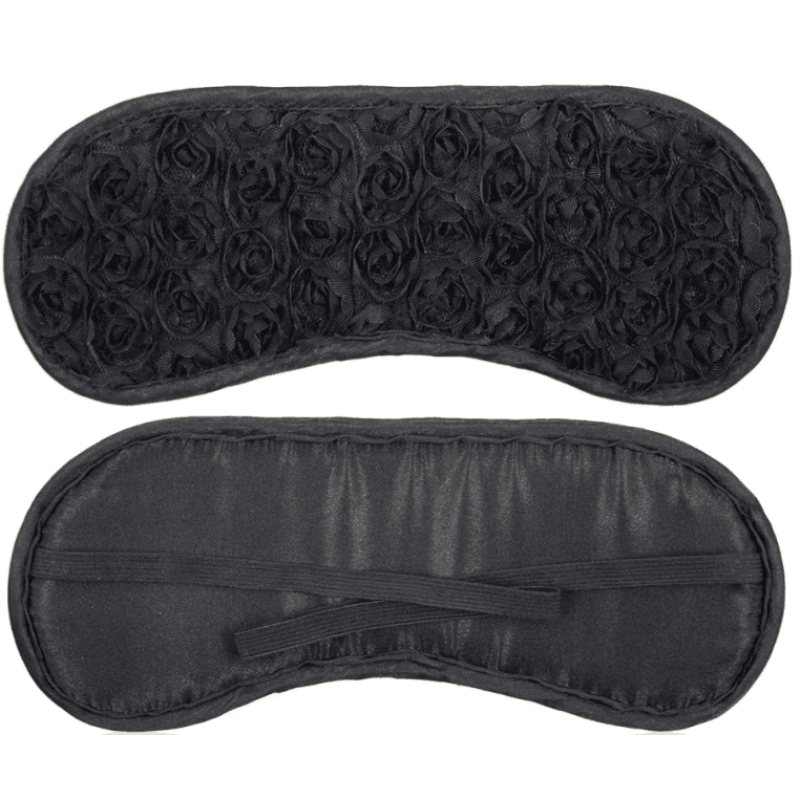 Μαύρη Σατέν Μάσκα Ματιών