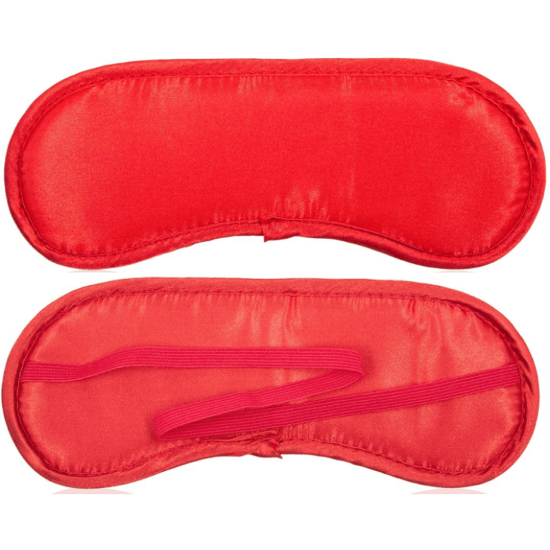 Σατέν κόκκινη μάσκα ￼￼