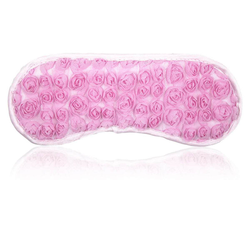 Μάσκα με λουλούδια Ροζ￼