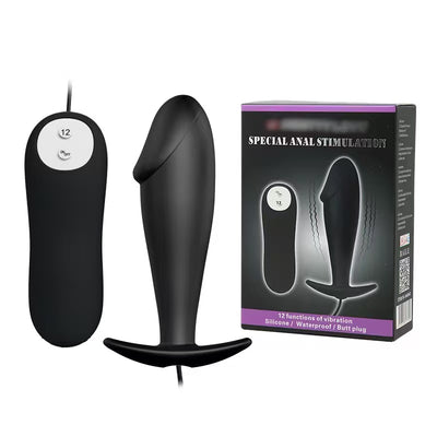 Pretty Love Special Anal Stimulation Πρωκτικός Δονητής Μαύρος 10cm