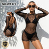 Σεξι κορμακι διχτυωτό-Μαύρο￼