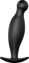 Pretty Love Silicone Butt Plug Πρωκτική Σφήνα Black 11.7cm