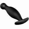 Pretty Love Silicone Butt Plug Πρωκτική Σφήνα Black 11.7cm