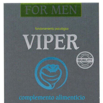 Cobeco Pharma Viper Men Διεγερτικό συμπλήρωμα 4 Κάψουλες  Για την ενίσχυση στήσεις ￼￼￼