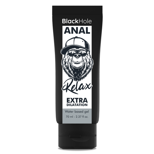 Black Hole Anal Relax Extra Dilatation Πρωκτικό Λιπαντικό Gel Water Based 70ml