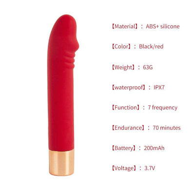 Πρακτικός δονητής με πολλές λειτουργίες αδιάβροχος ￼￼