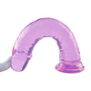 Κλασικό dildo σε λιλά χρώμα ￼￼