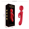 Τριπλός Δονητής G-spot Wand Massager - κόκκινο ￼