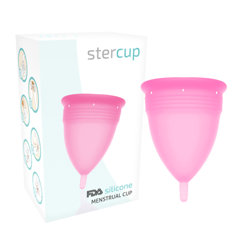 Stercup Κύπελλο Περιόδου Large Ροζ 24ml