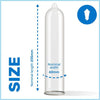 Pasante Προφυλακτικά King Size 3τμχ 60mm Natural