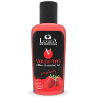 Luxuria Voluptas Edible Stimulating Gel Warming Effect Strawberry 100ml