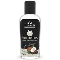 Luxuria Voluptas Edible Stimulating Gel Warming Effect Choco Coconut 100ml